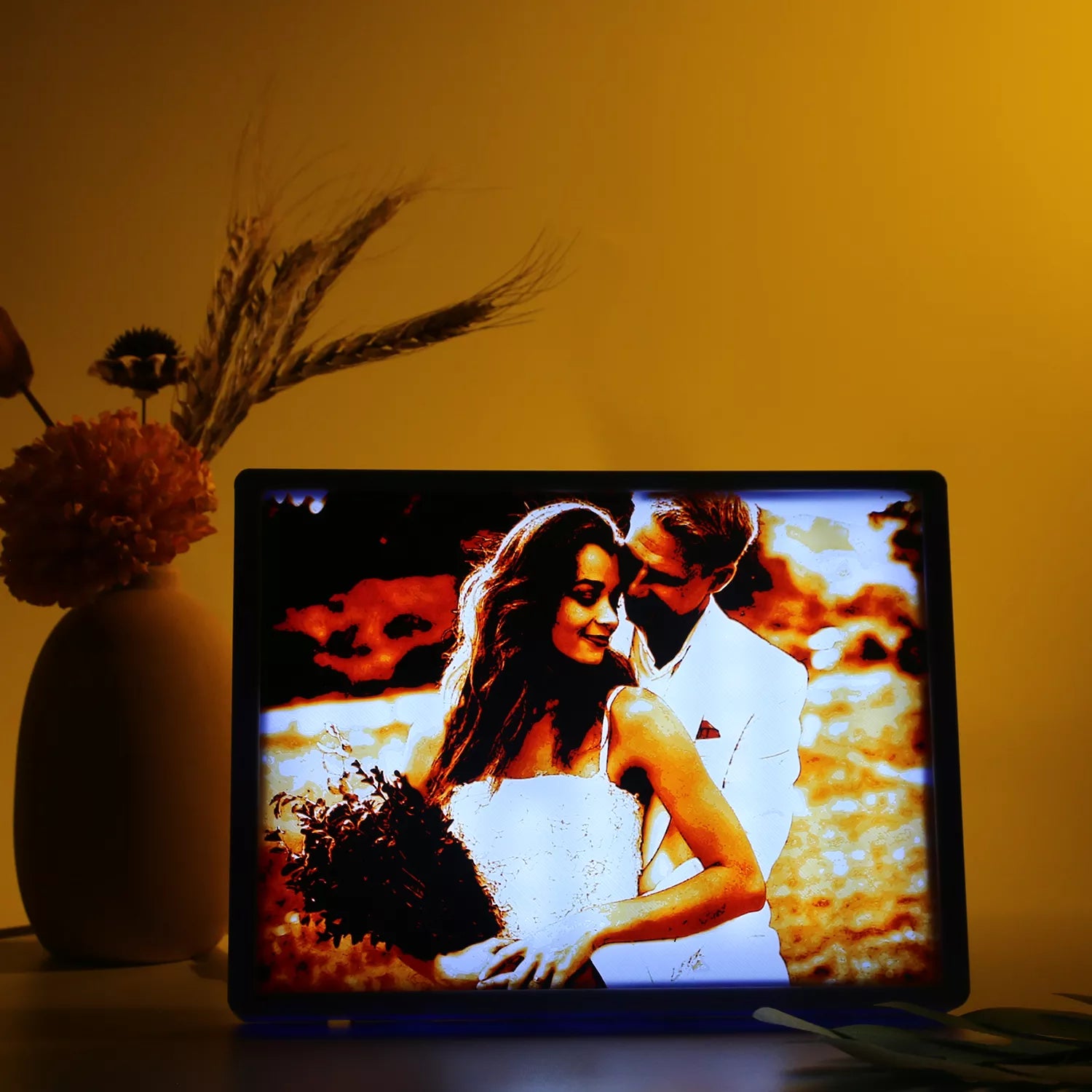 Custom Wedding Photo Portrait