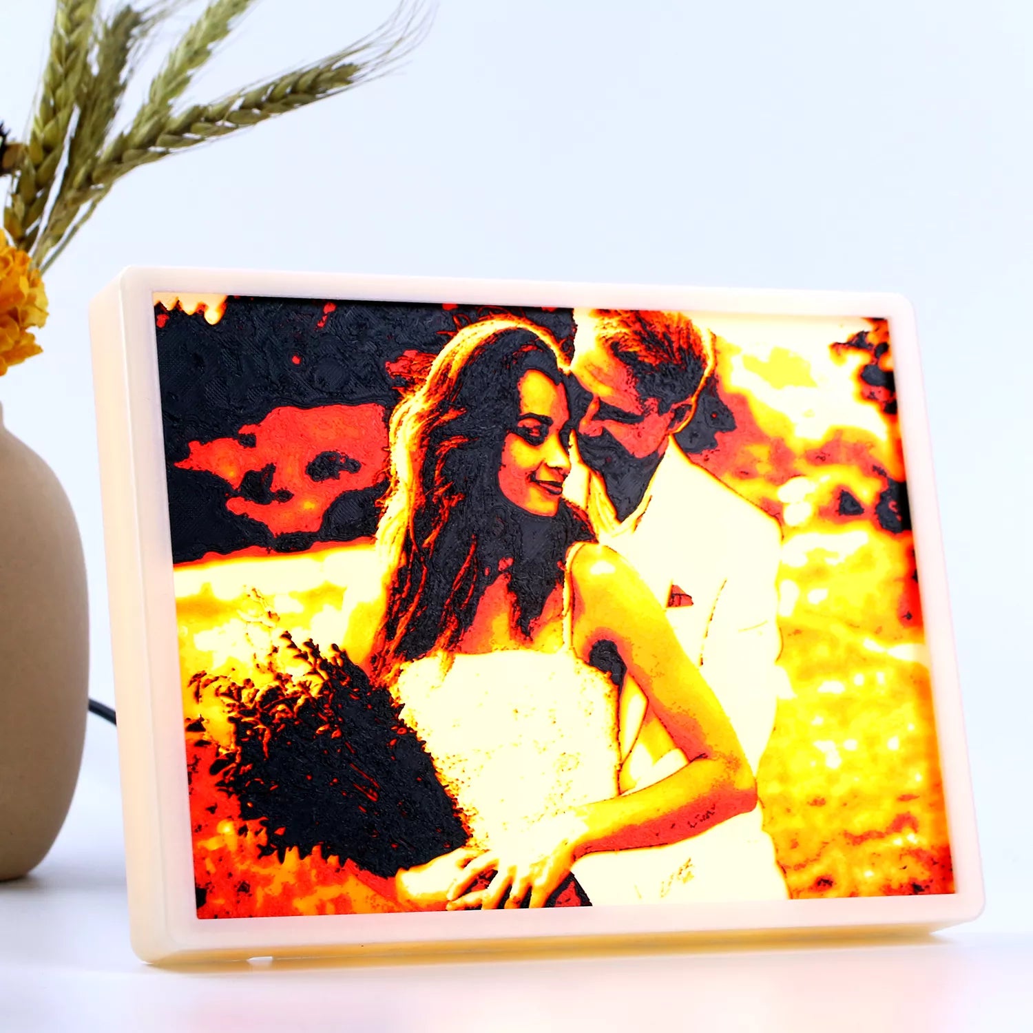 Custom Wedding Photo Portrait