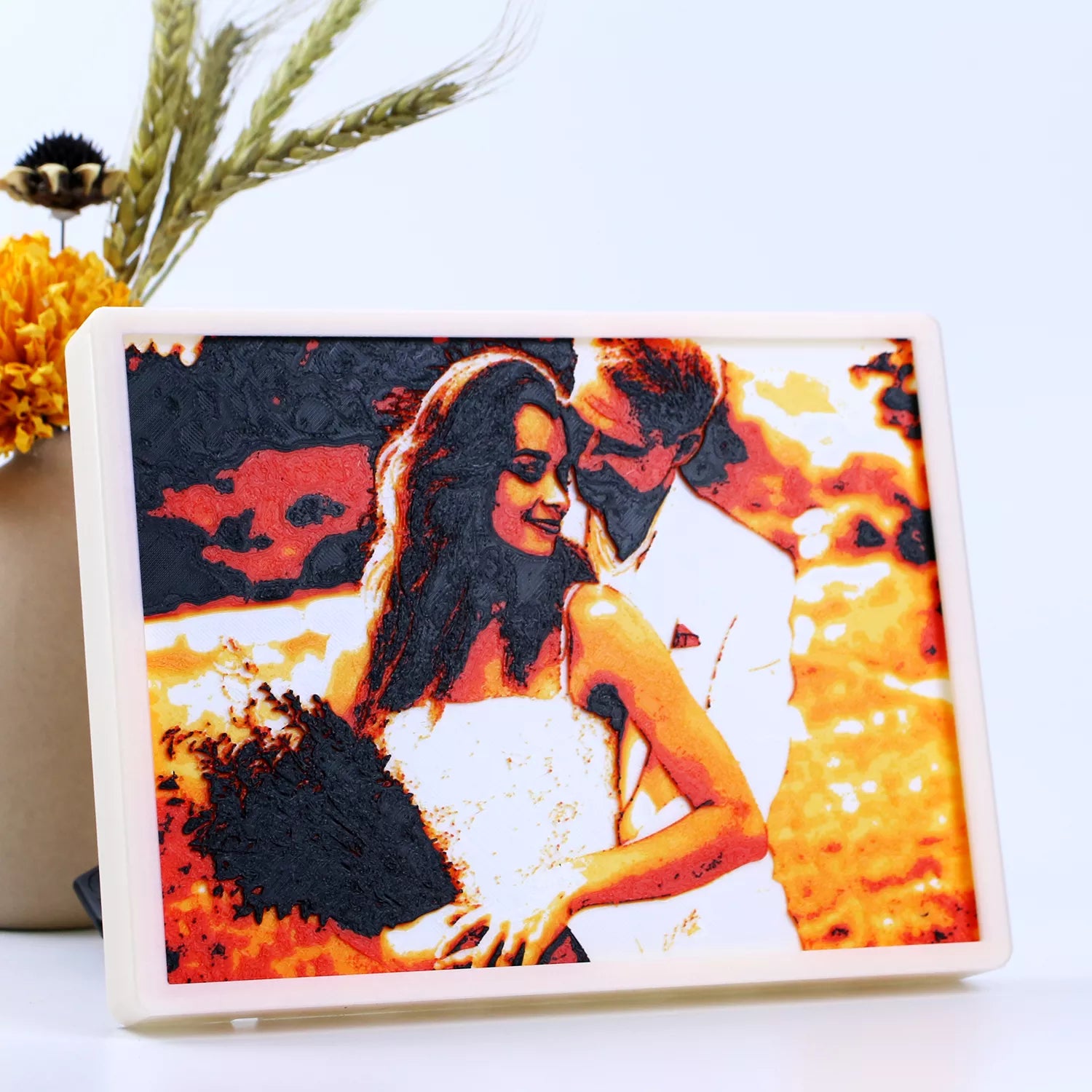 Custom Wedding Photo Portrait