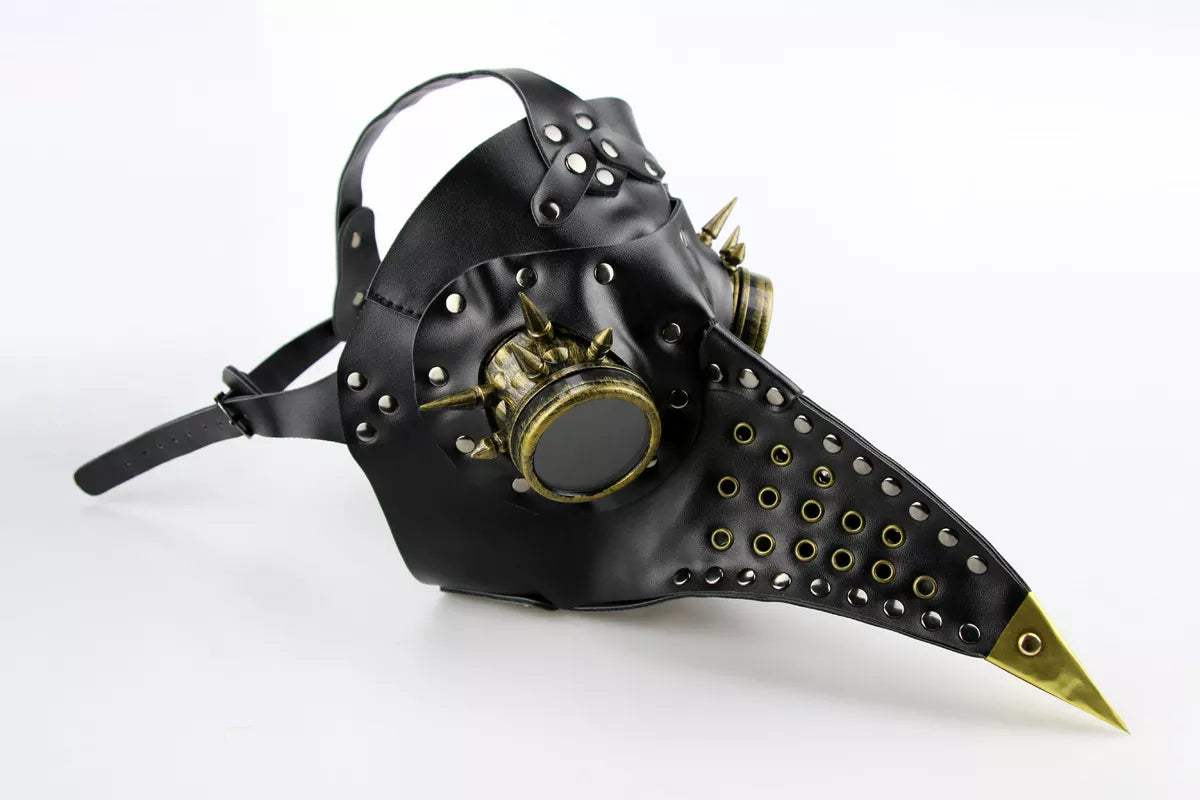 Steampunk Plague Doctor Beak Mask Halloween Masquerade Party Prop