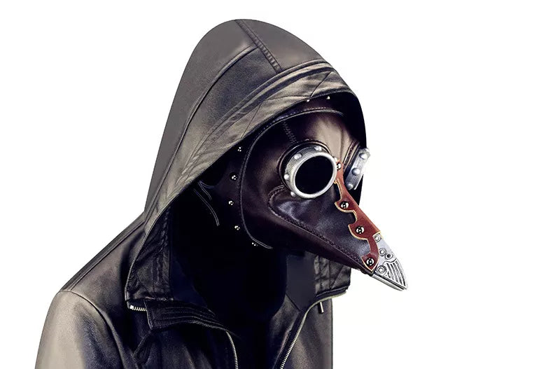 Steampunk Halloween Plague Doctor Beak Mask