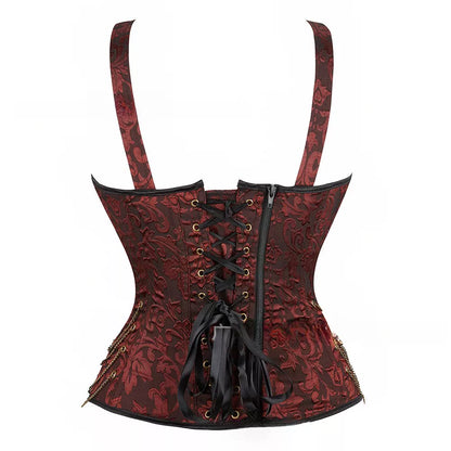 Renaissance Corset with Steel Boning and Adjustable Straps