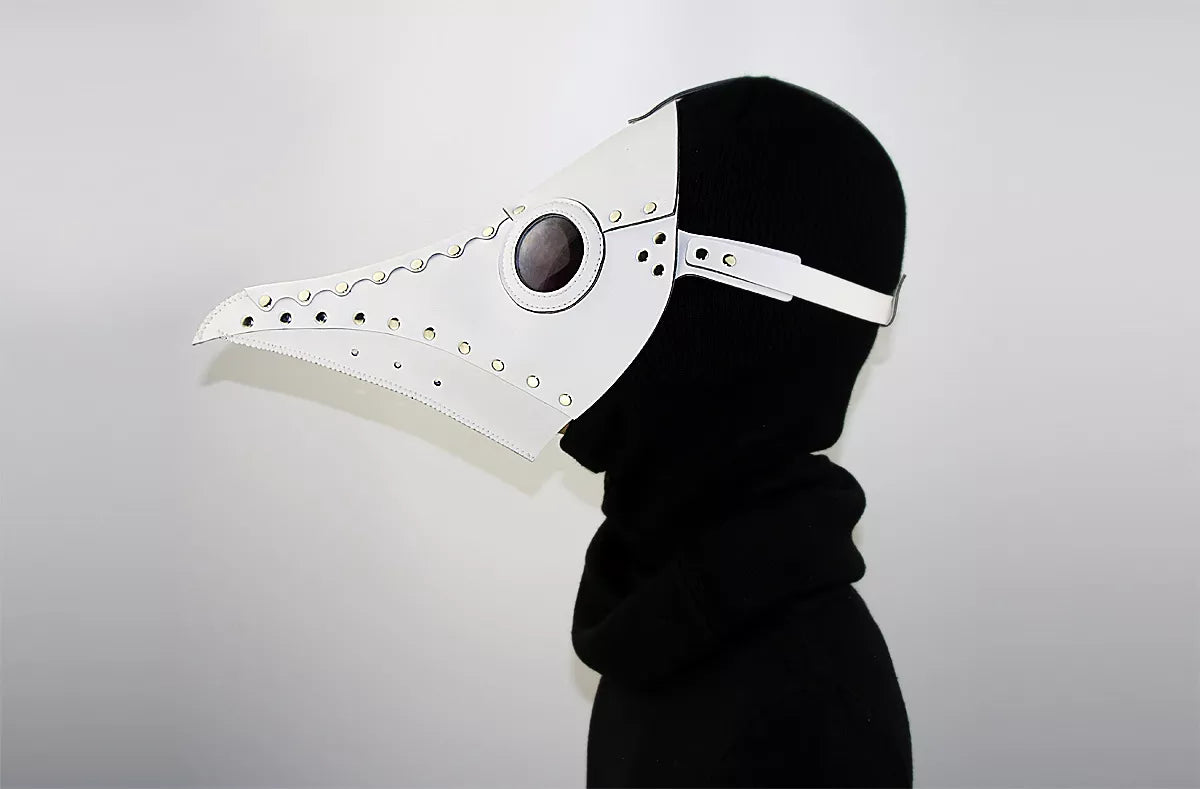 Steampunk Halloween Plague Doctor Beak Mask Headgear Party Prop