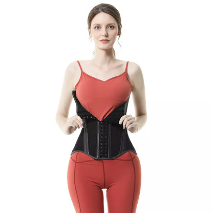 Extended Latex Waist Trainer and Abdominal Shapewear Belt for Sports