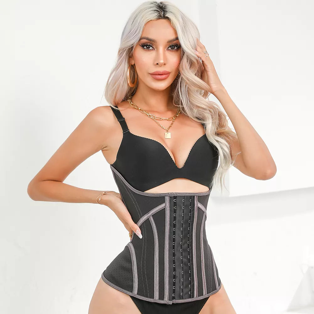 Latex Waist Trainer and Abdominal Shapewear Belt for Sports