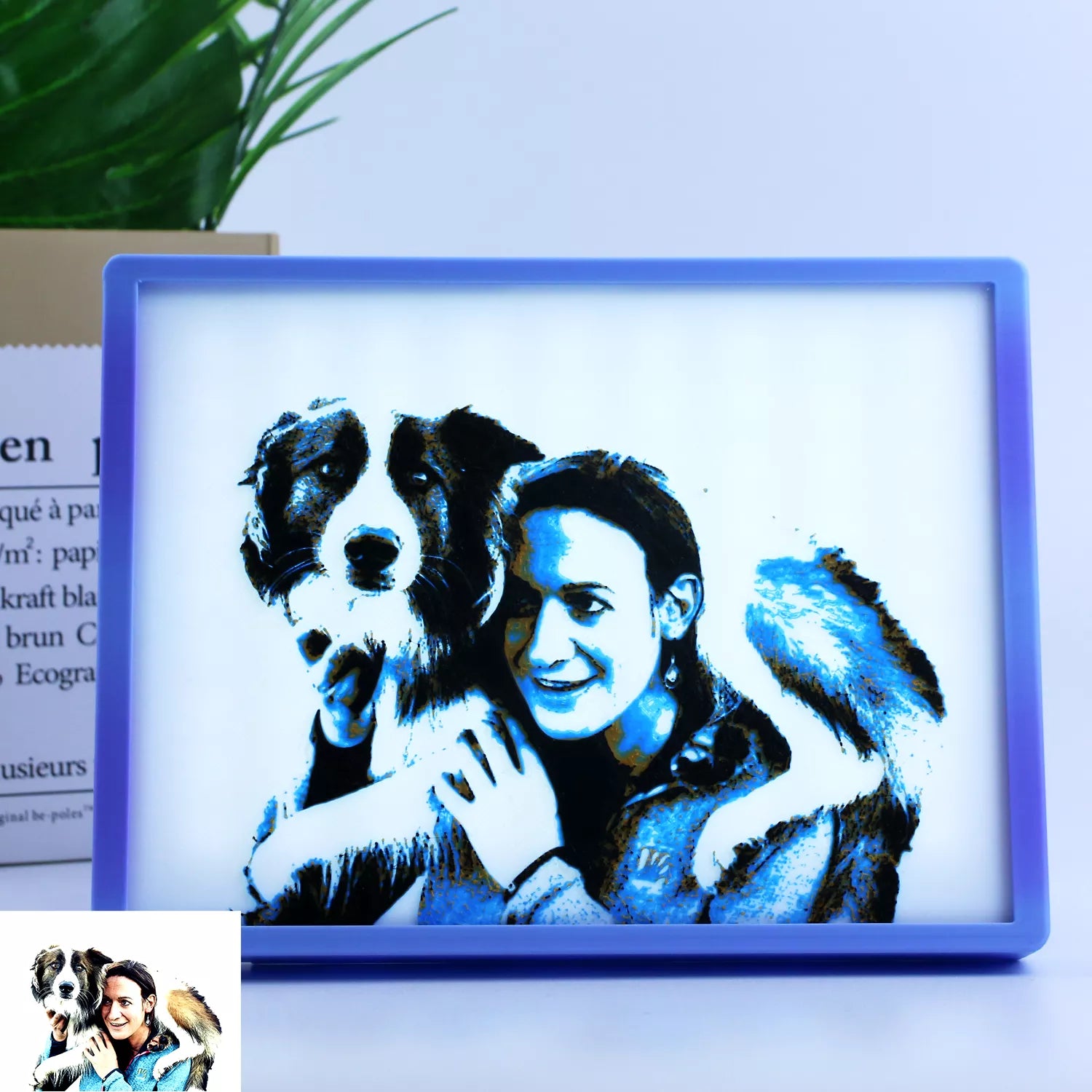Custom Pet Photo Frame
