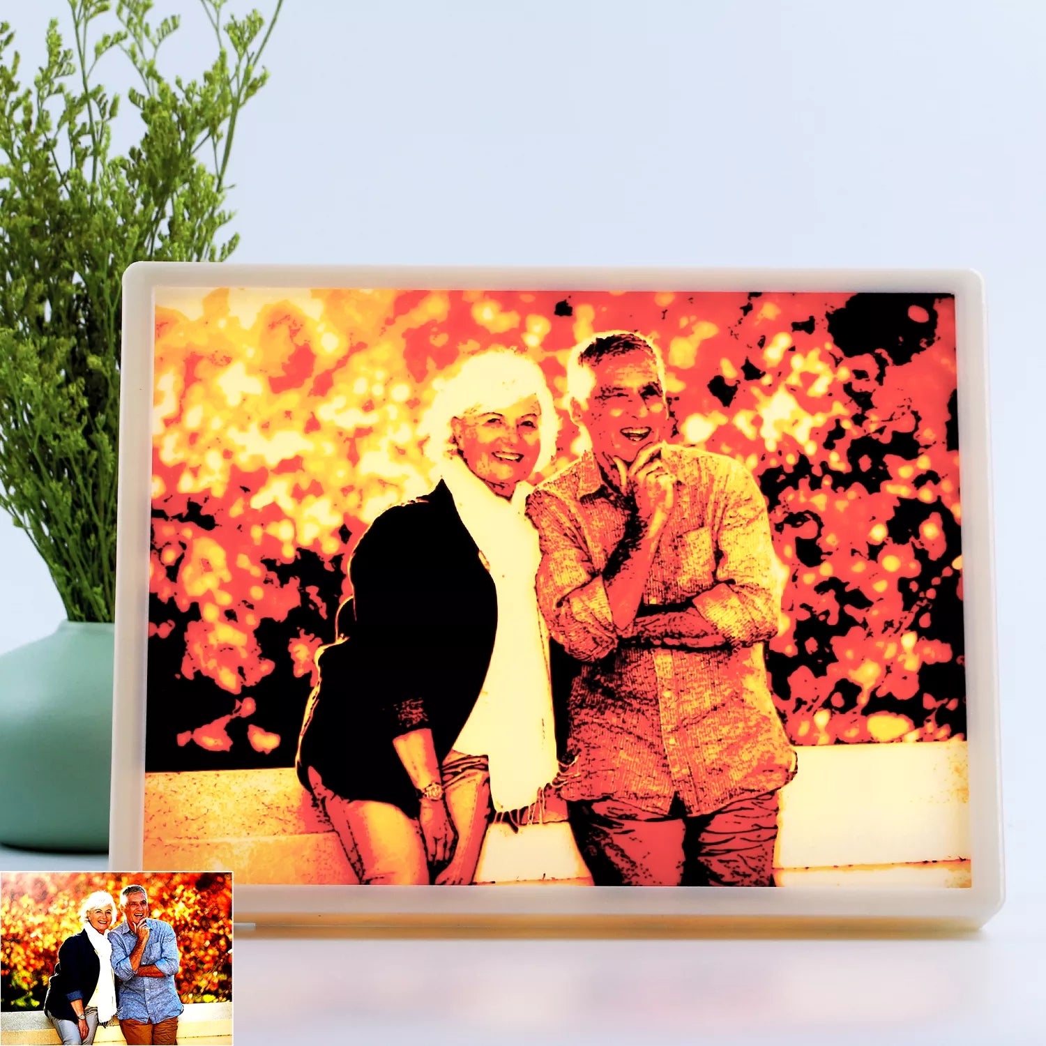 Personalized Couple Portrait Frame