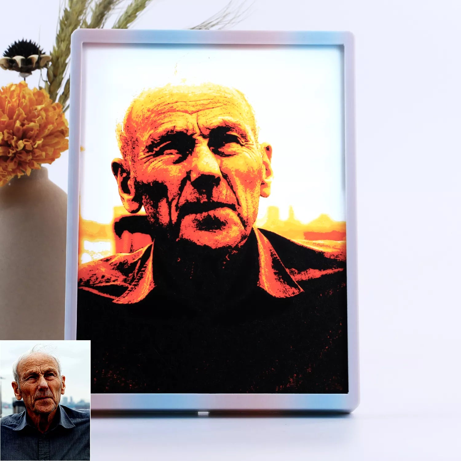 Custom Photo Frame for Parents