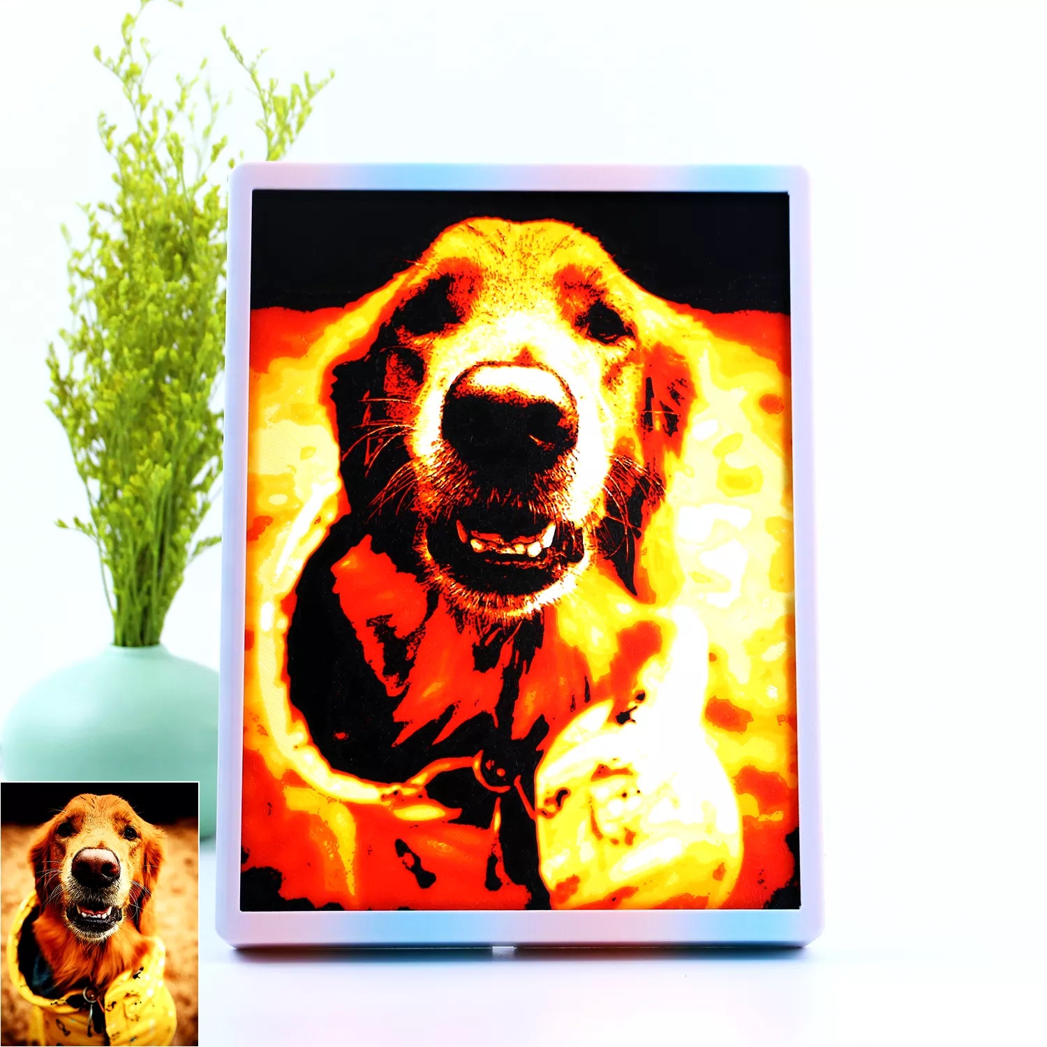 Personalized Pet Portrait Frame