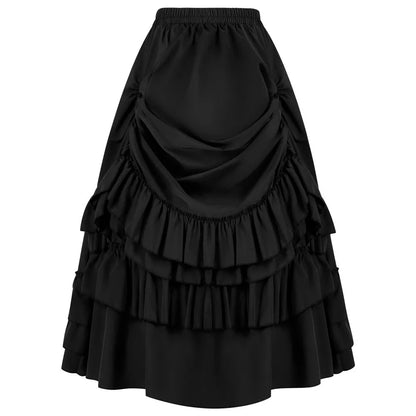 Women's Vintage Gothic Victorian Style Performance Skirt