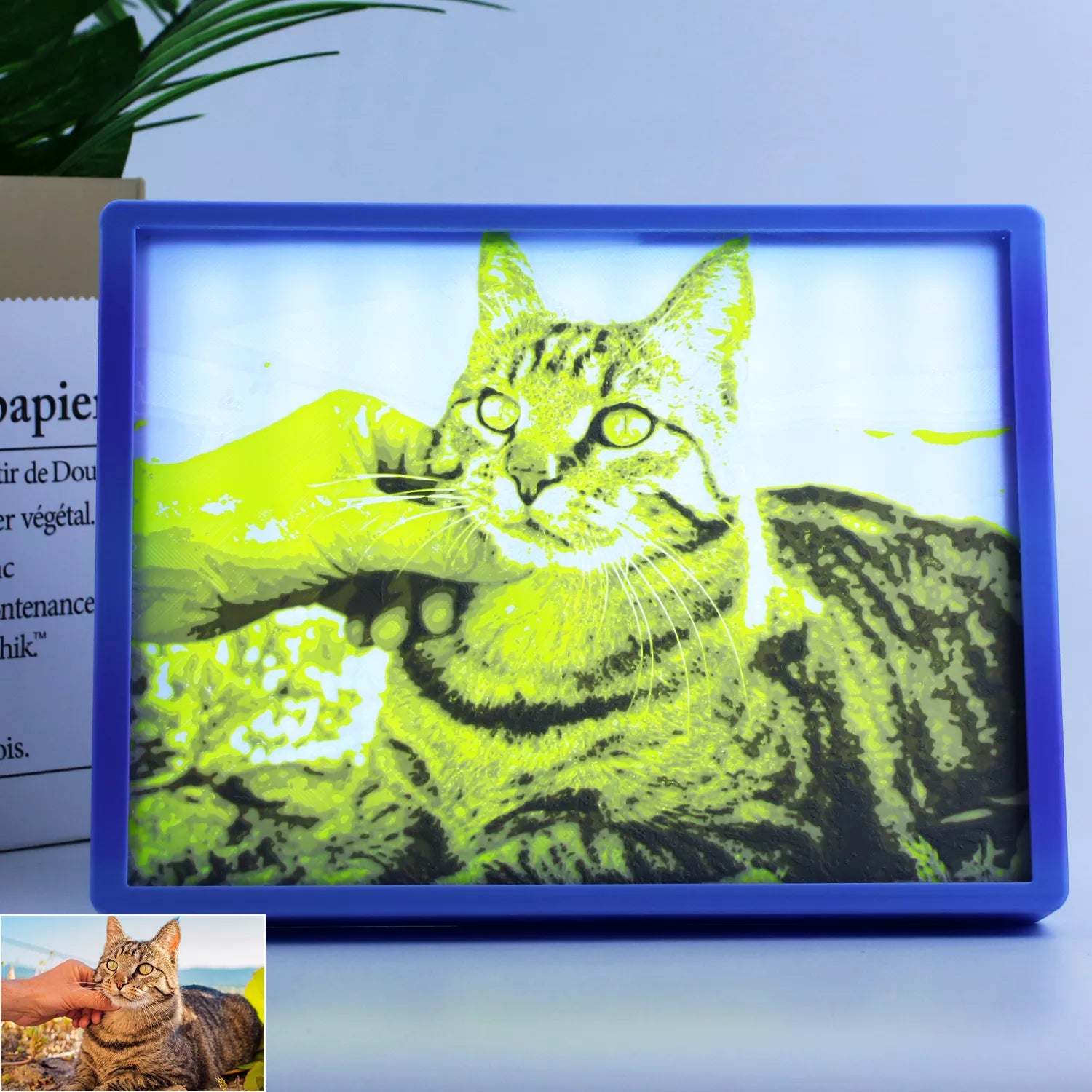 Personalized Pet Portrait Frame