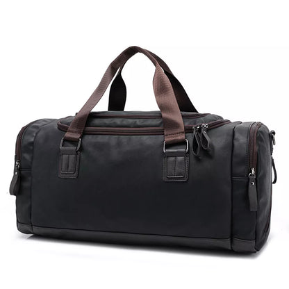 Large Capacity PU Leather Carry Bag