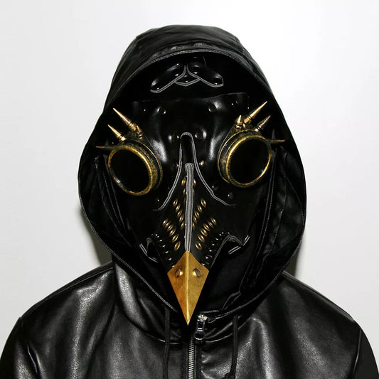 Steampunk Plague Doctor Beak Mask Halloween Masquerade Party Prop