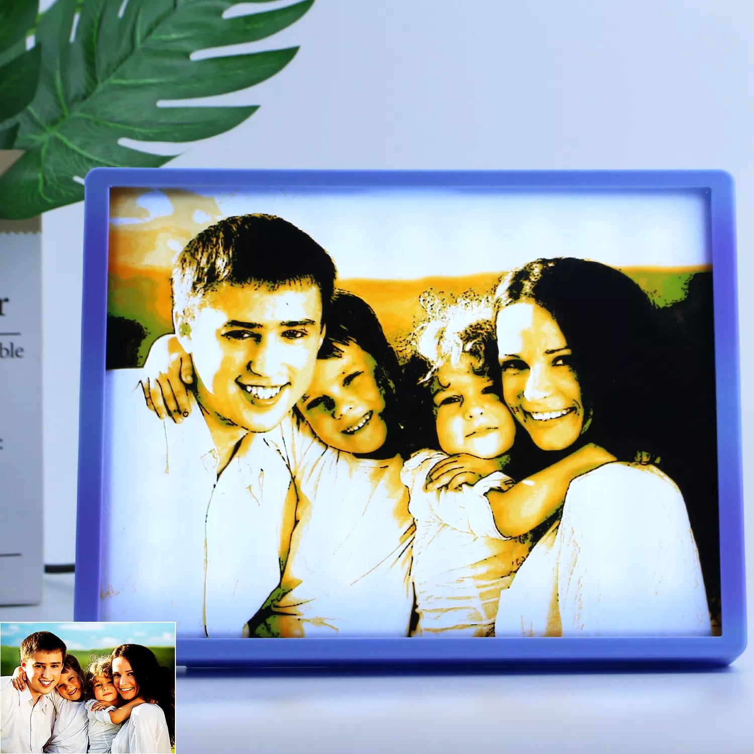 Personalized Family Portrait Frame