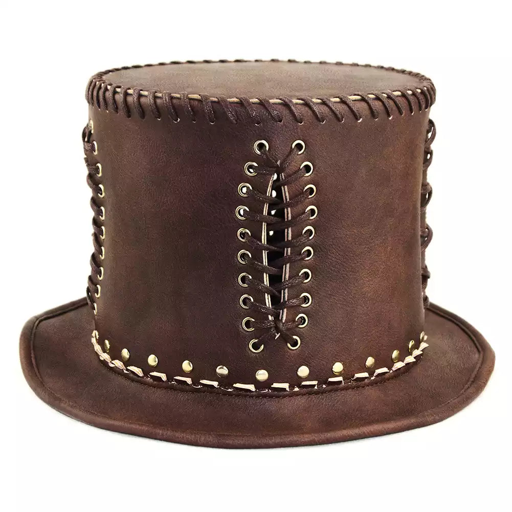 Halloween Party Cosplay Hat Steampunk Industrial Vintage Top Hat