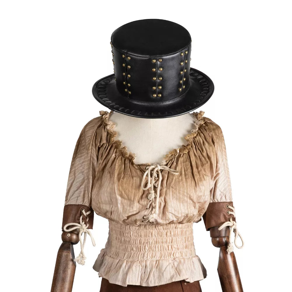 Halloween Steampunk Plague Doctor Unisex Top Hat