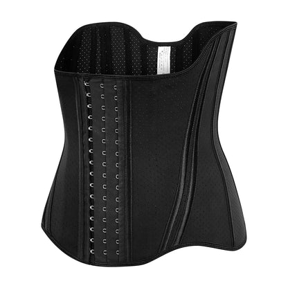 Extended Latex Waist Trainer and Abdominal Shapewear Belt for Sports