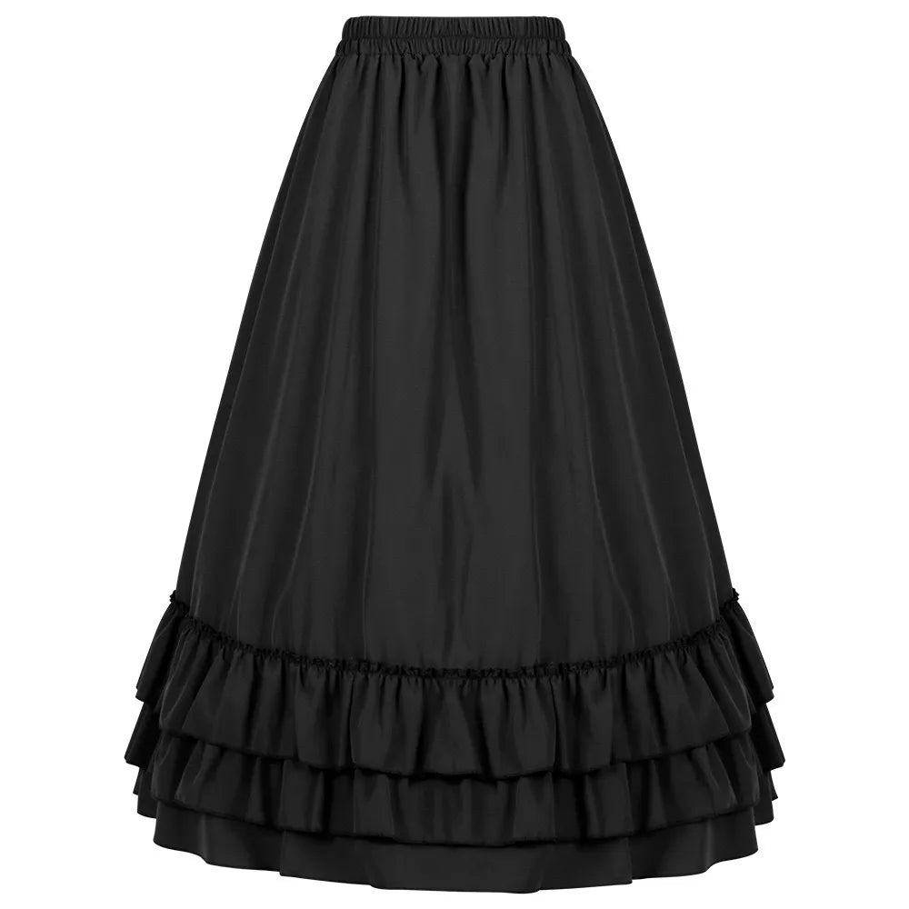 Women's Vintage Gothic Victorian Style Performance Skirt