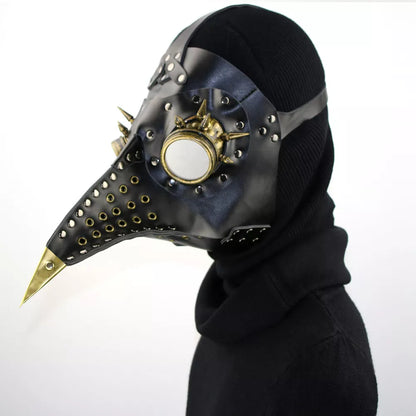 Steampunk Plague Doctor Beak Mask Halloween Masquerade Party Prop