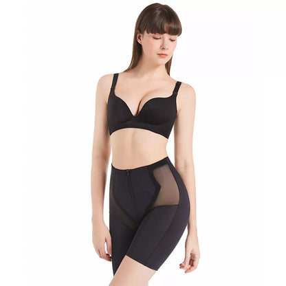 Mid-Waist Butt-Lifting Tummy Control Shapewear Shorts