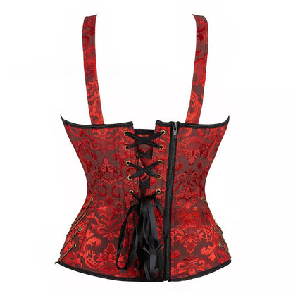 Renaissance Corset with Steel Boning and Adjustable Straps