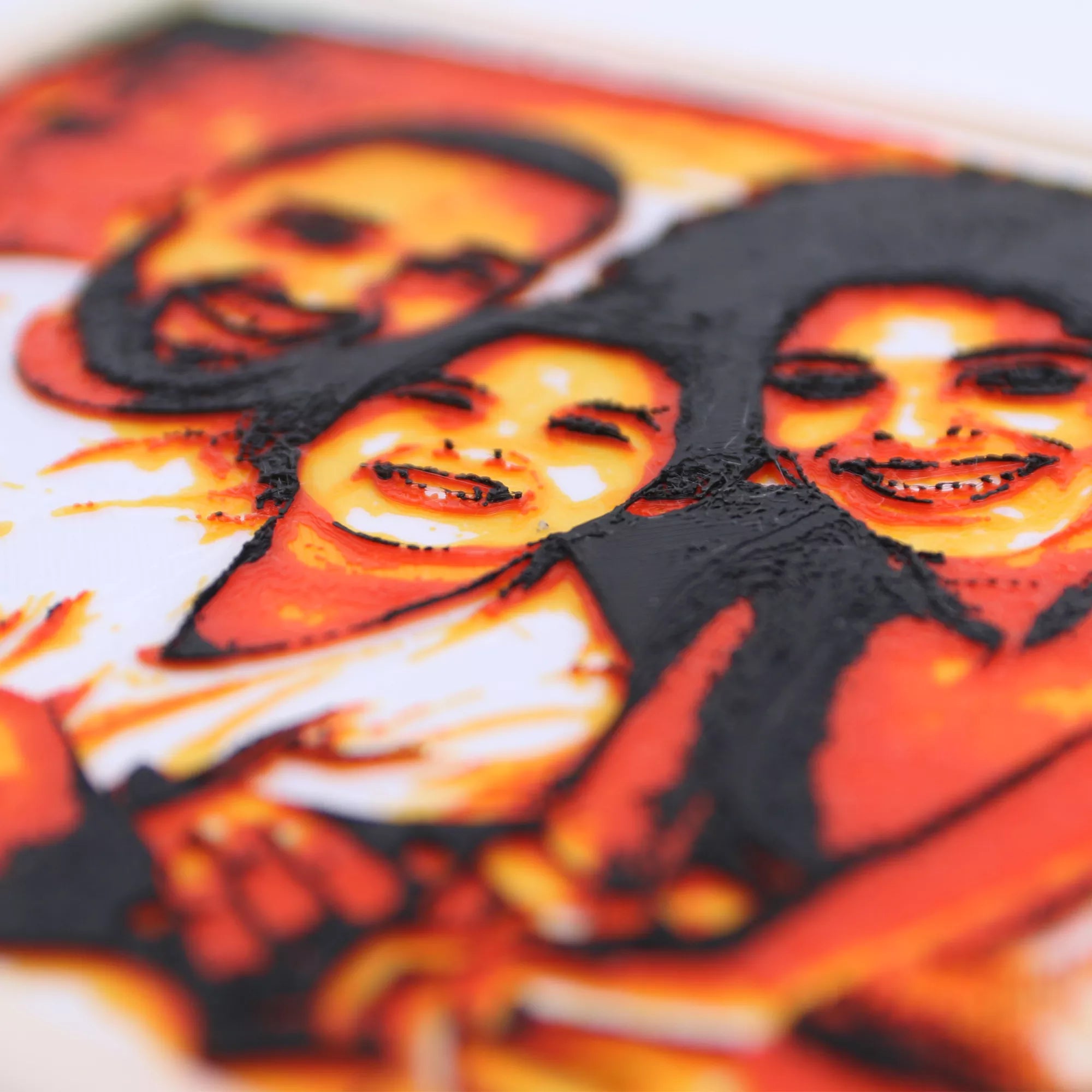 Custom Glowing Family Picture Frame
