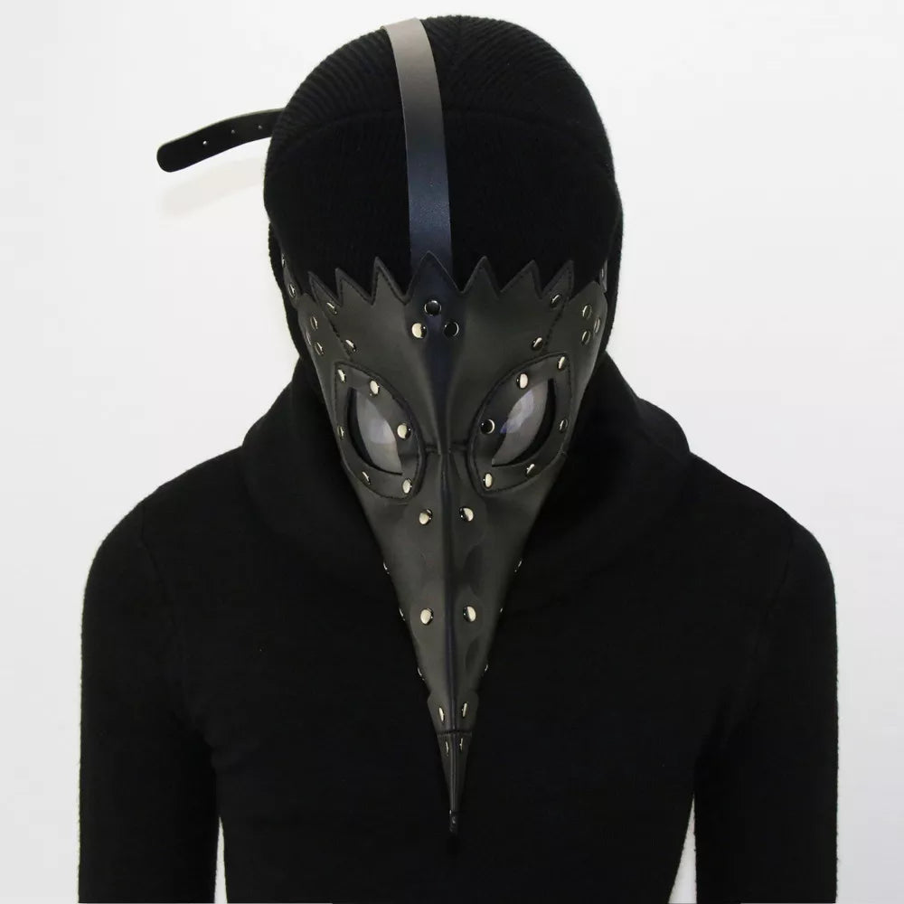 Steampunk Plague Doctor Beak Masquerade Party Mask