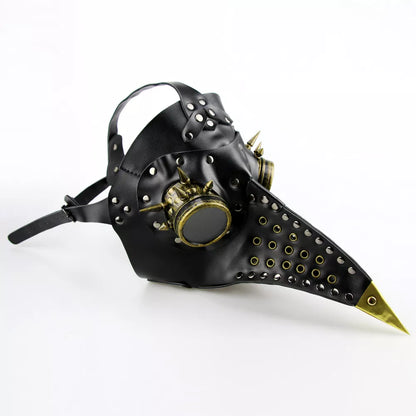 Steampunk Plague Doctor Beak Mask Halloween Masquerade Party Prop