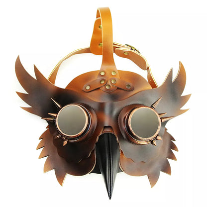 Steampunk Medieval Plague Doctor Beak Mask for Halloween