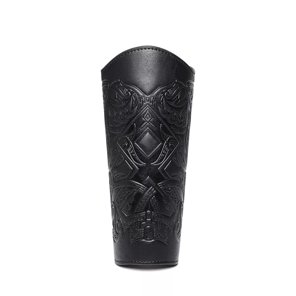 Medieval Renaissance Embossed Bracers Cosplay Prop