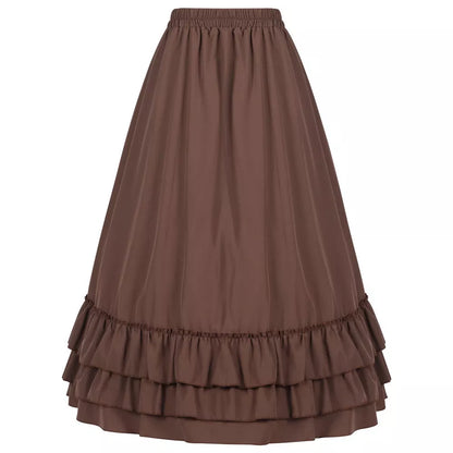 Women's Vintage Gothic Victorian Style Performance Skirt