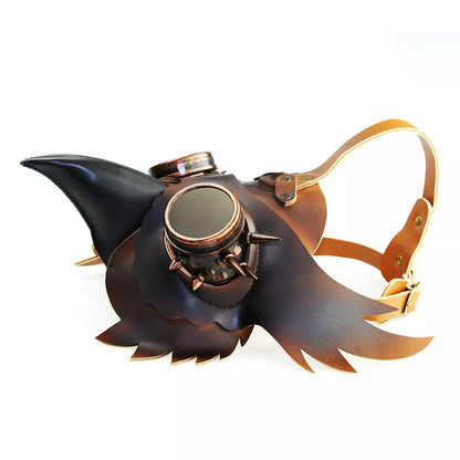 Steampunk Medieval Plague Doctor Beak Mask for Halloween