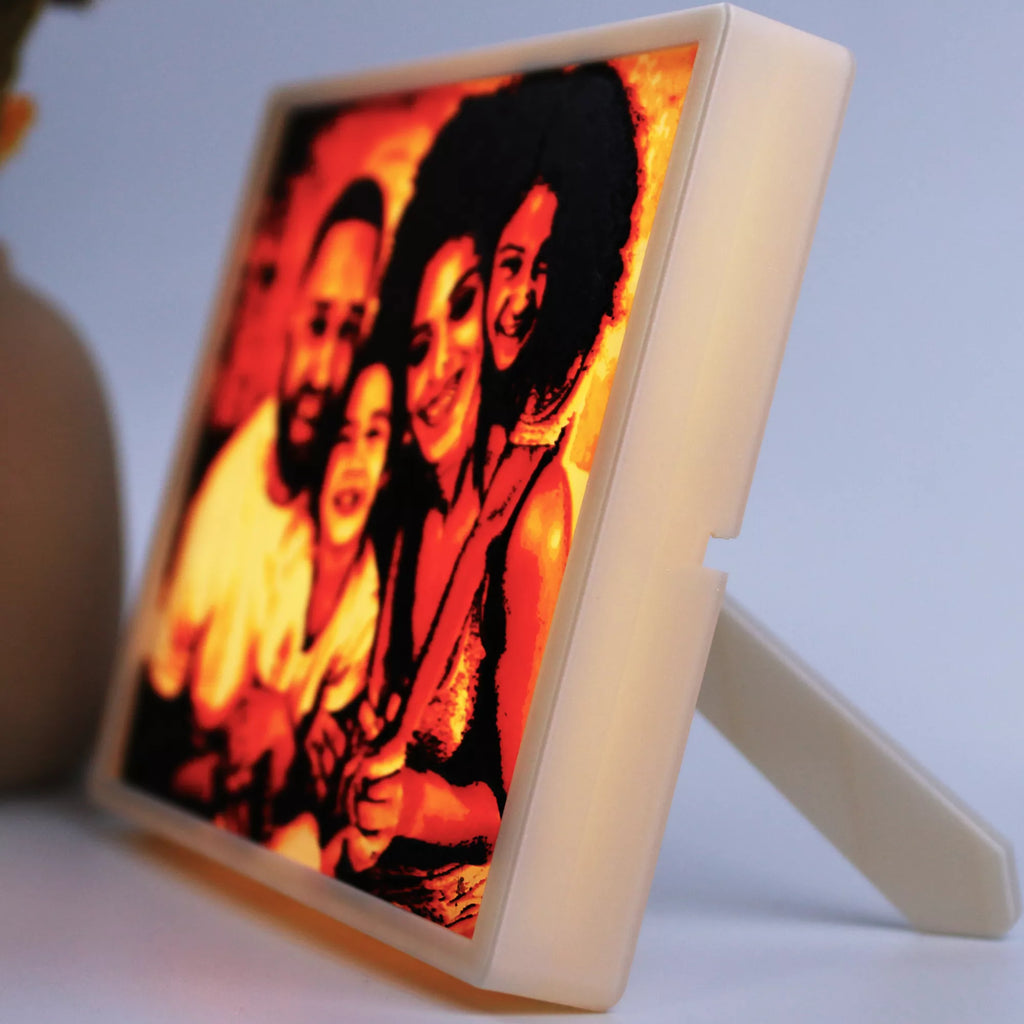 Custom Glowing Family Picture Frame