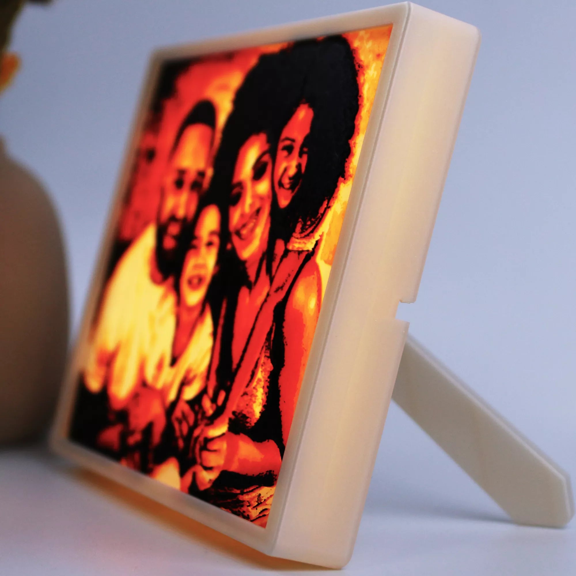 Custom Glowing Family Picture Frame