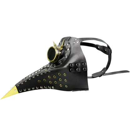 Steampunk Plague Doctor Beak Mask Halloween Masquerade Party Prop