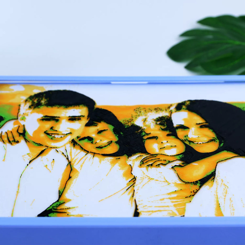 Personalized Family Portrait Frame