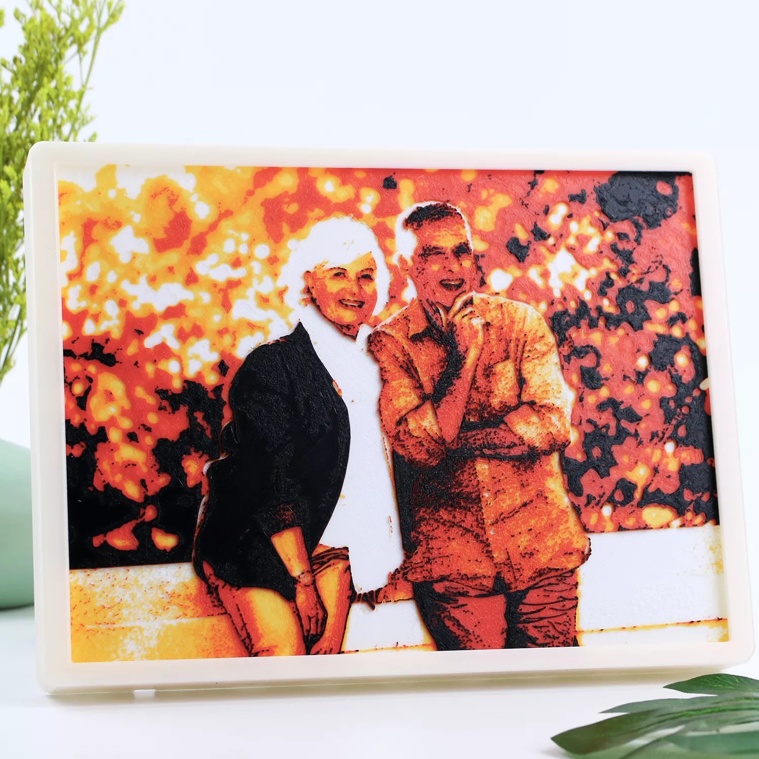 Personalized Couple Portrait Frame