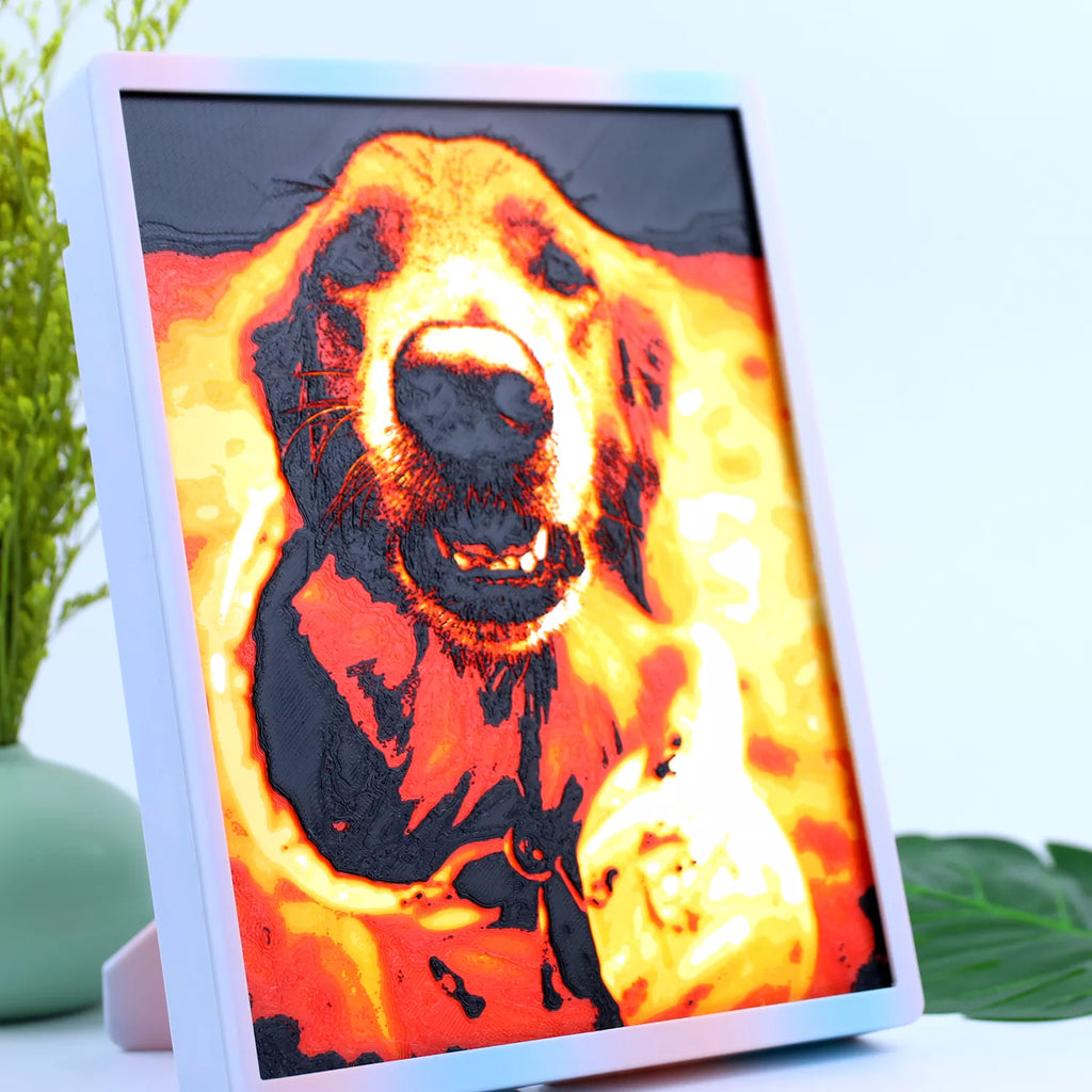 Personalized Pet Portrait Frame