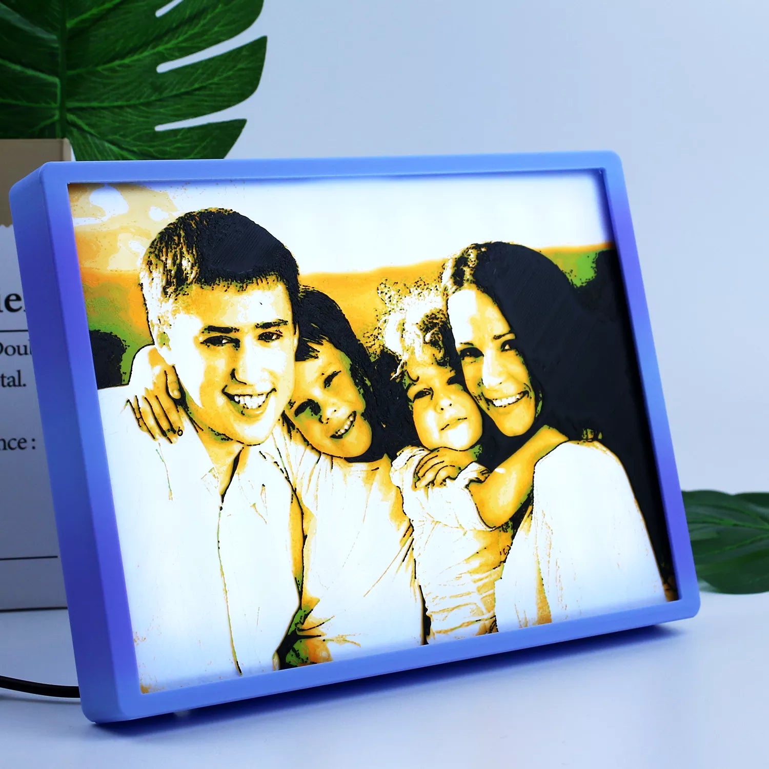 Personalized Family Portrait Frame