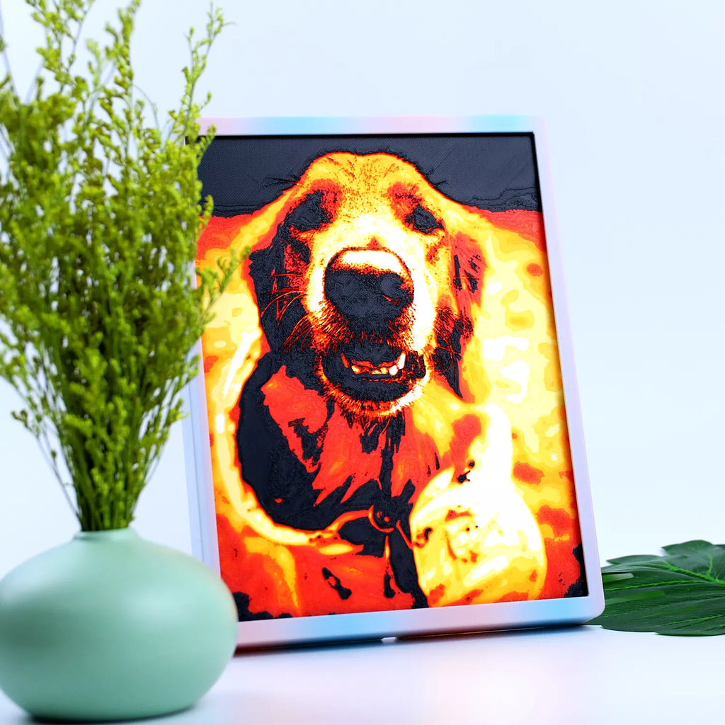 Personalized Pet Portrait Frame