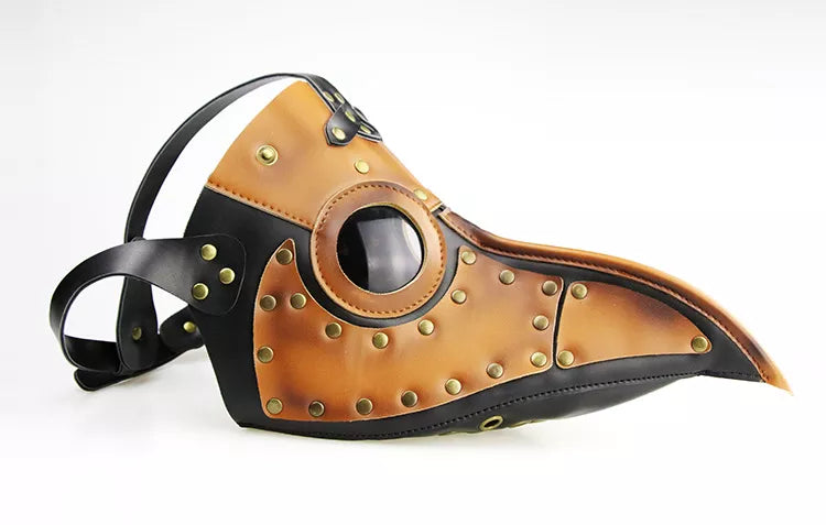 Steampunk Plague Doctor Beak Mask Halloween Prop