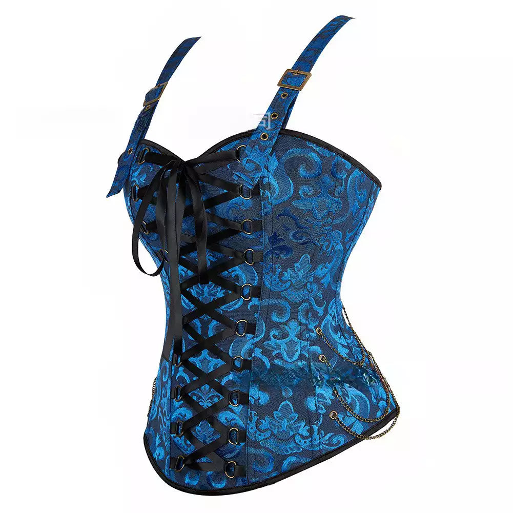 Renaissance Corset with Steel Boning and Adjustable Straps