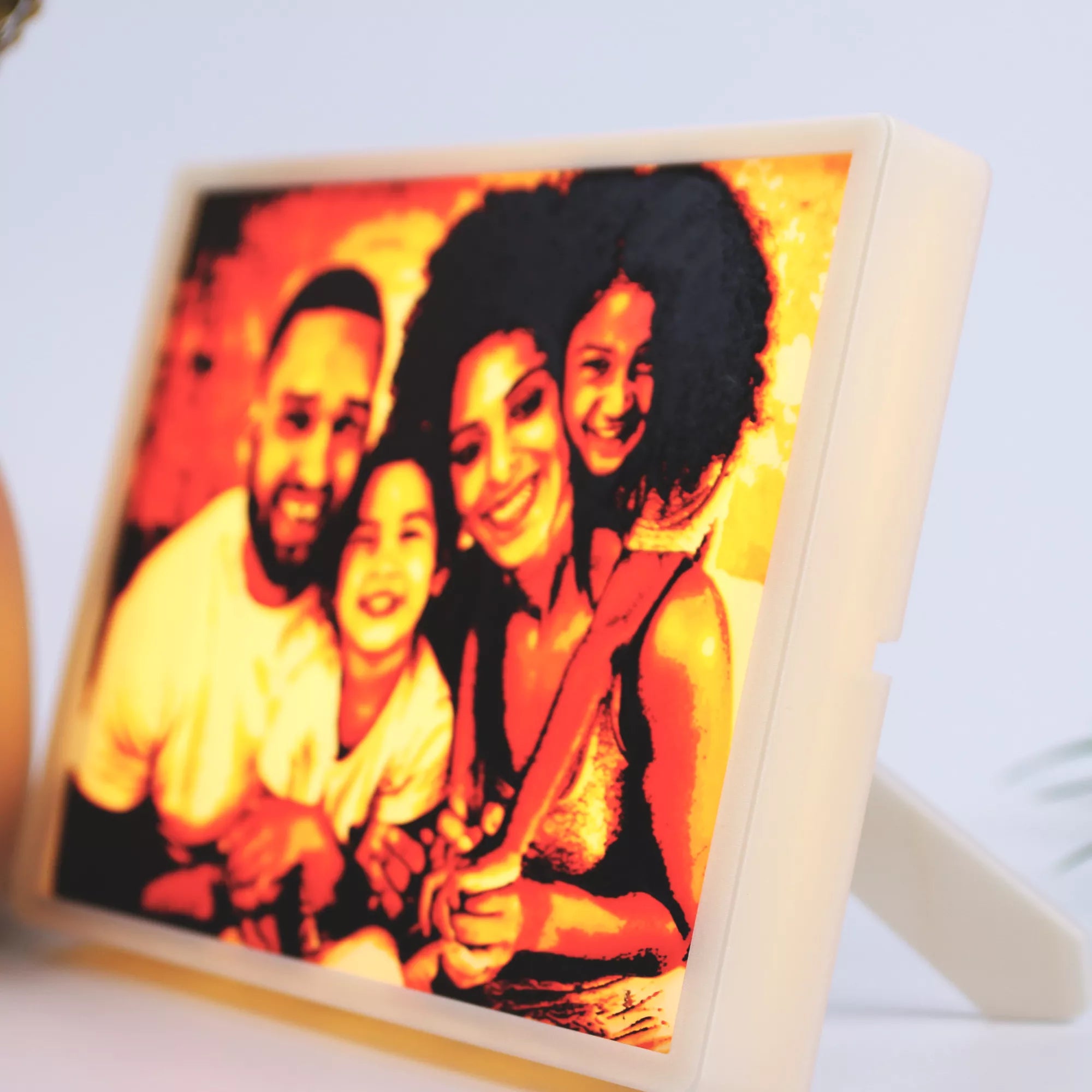 Custom Glowing Family Picture Frame