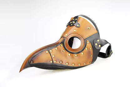 Steampunk Plague Doctor Beak Mask Halloween Prop