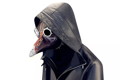 Steampunk Halloween Plague Doctor Beak Mask