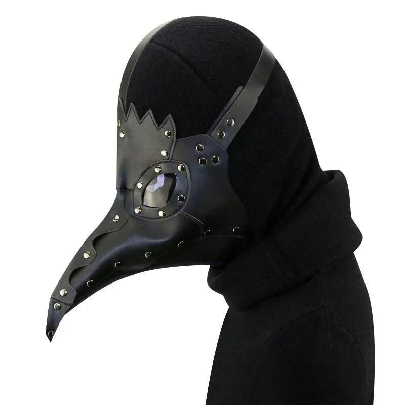 Steampunk Plague Doctor Beak Masquerade Party Mask