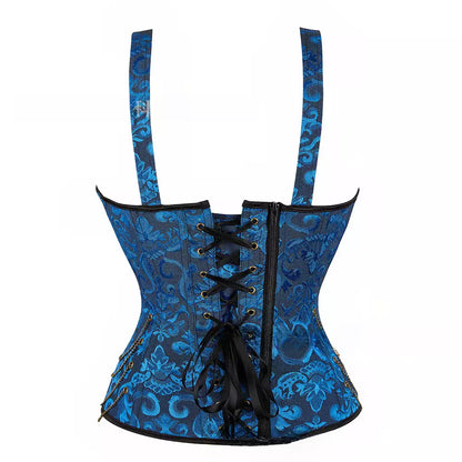 Renaissance Corset with Steel Boning and Adjustable Straps