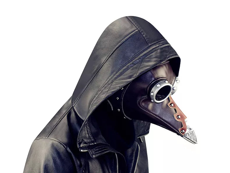 Steampunk Halloween Plague Doctor Beak Mask