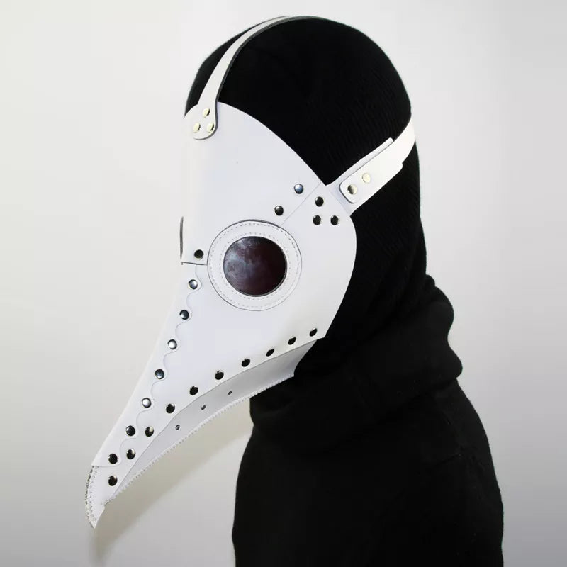 Steampunk Halloween Plague Doctor Beak Mask Headgear Party Prop