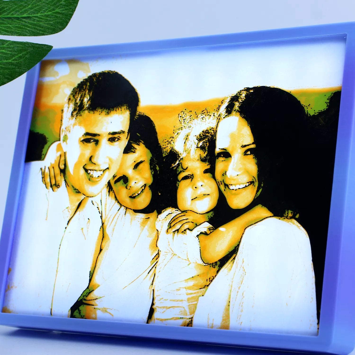 Personalized Family Portrait Frame